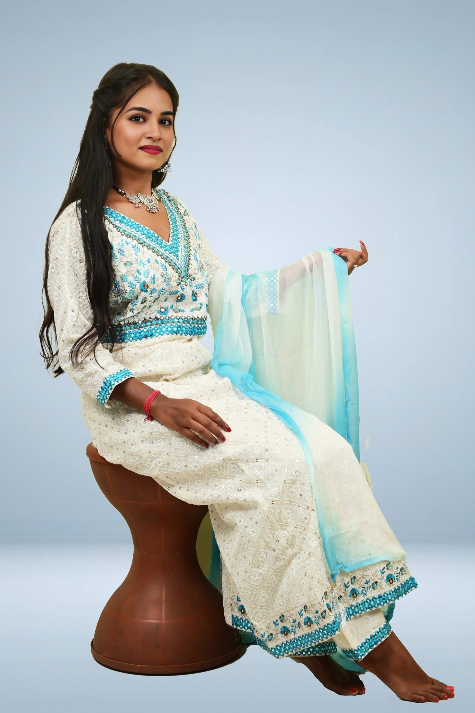 TW Women Cotton Salwar Suit Set - Image 5