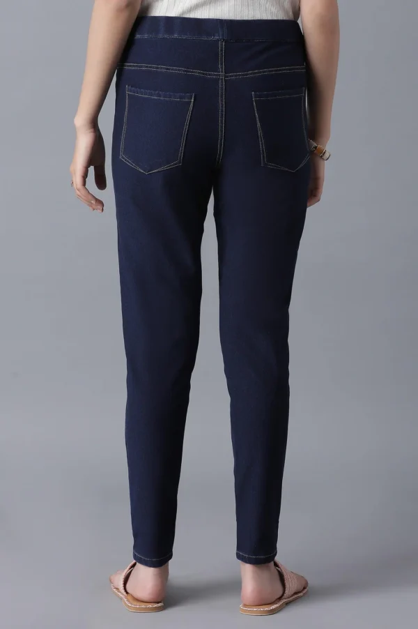 Navy Blue Jeggings - Image 3