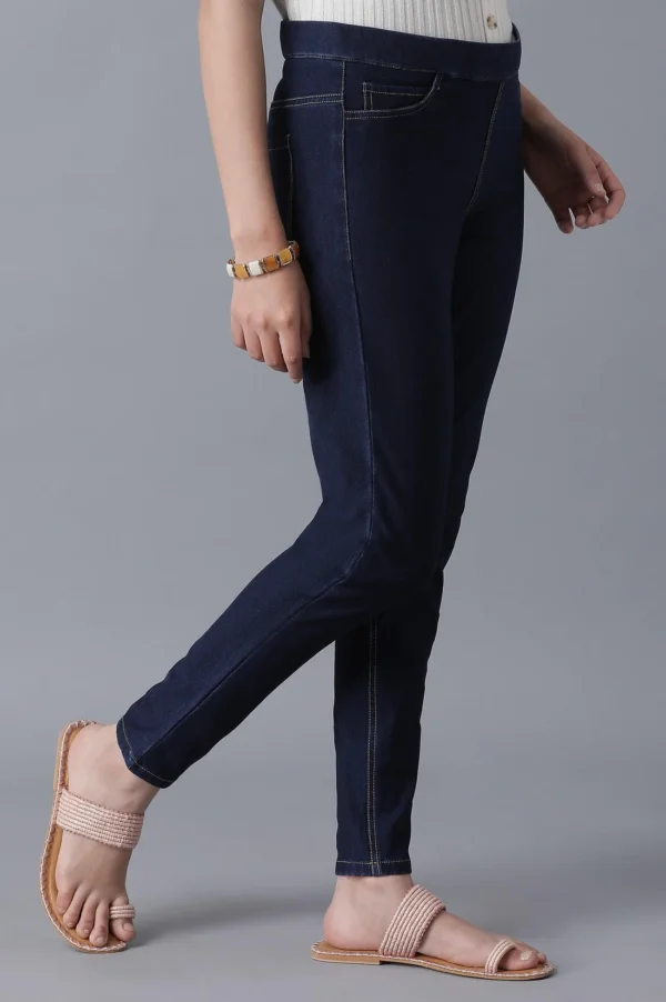 Navy Blue Jeggings - Image 5