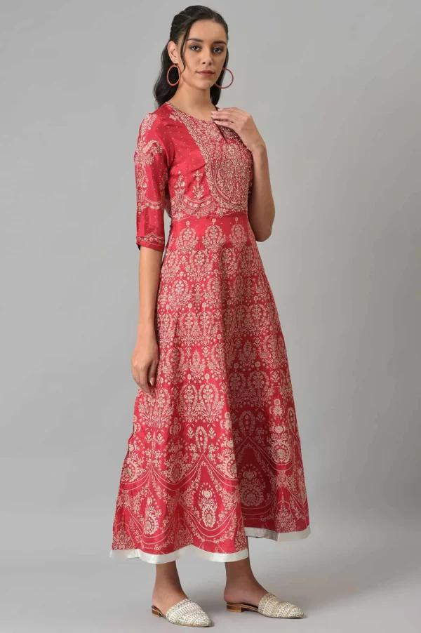 Red Festive Dress - Image 4