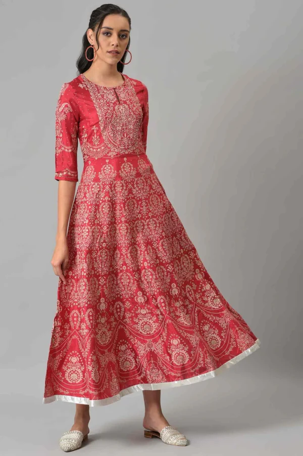 Red Festive Dress - Image 3