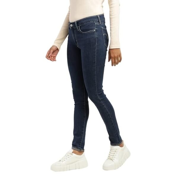 Levi's Women's 711 Skinny Fit Mid Rise Jeans - Image 3