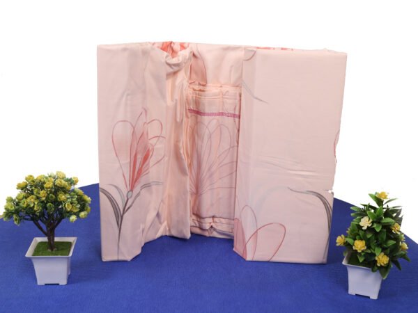 TW Exotics Pure Cotton King Printed Flat Bedsheet With 2 Pillow Cover