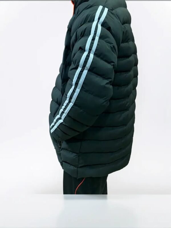 TW Quilted Hooded Stylish Jacket with Zipper Pockets - Image 3