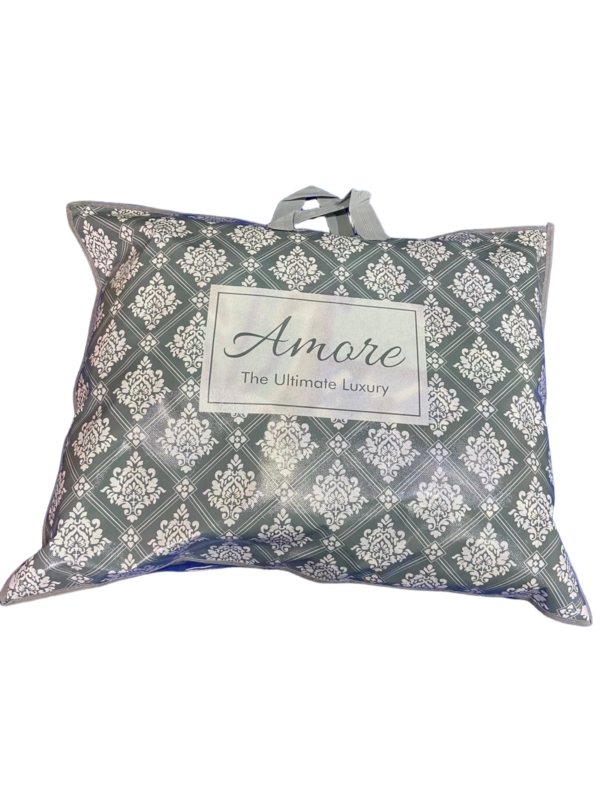 TW Printed Multicolour Double Blanket With Pillow Cover - Image 3