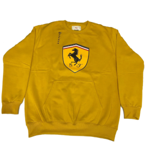 TW Cotton Blend High-Neck Sweatshirt