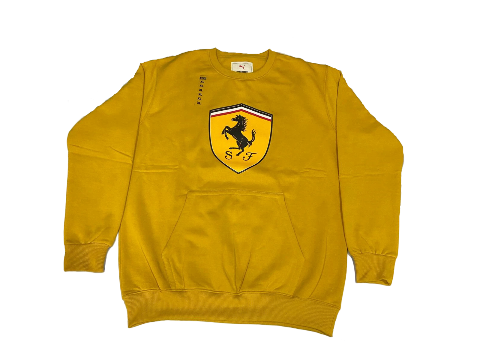 TW Cotton Blend High-Neck Sweatshirt