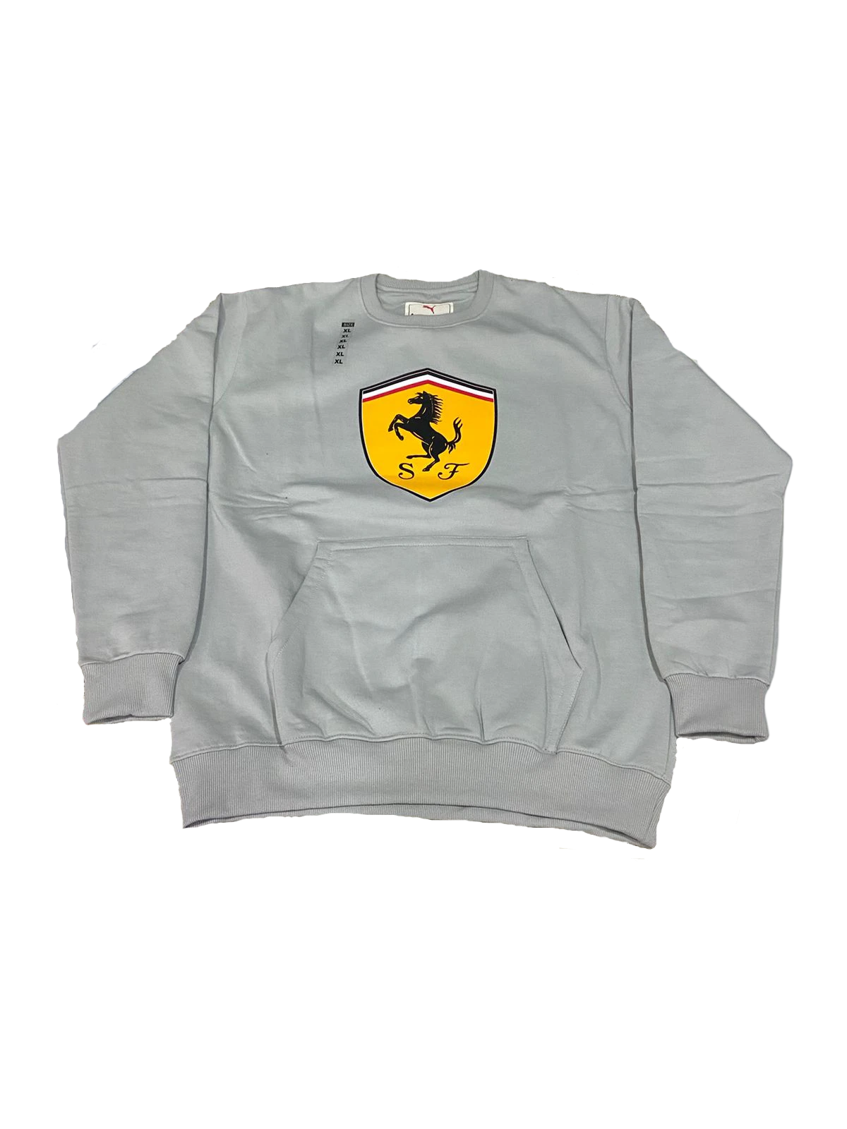 TW Cotton Blend High-Neck Sweatshirt - Image 4