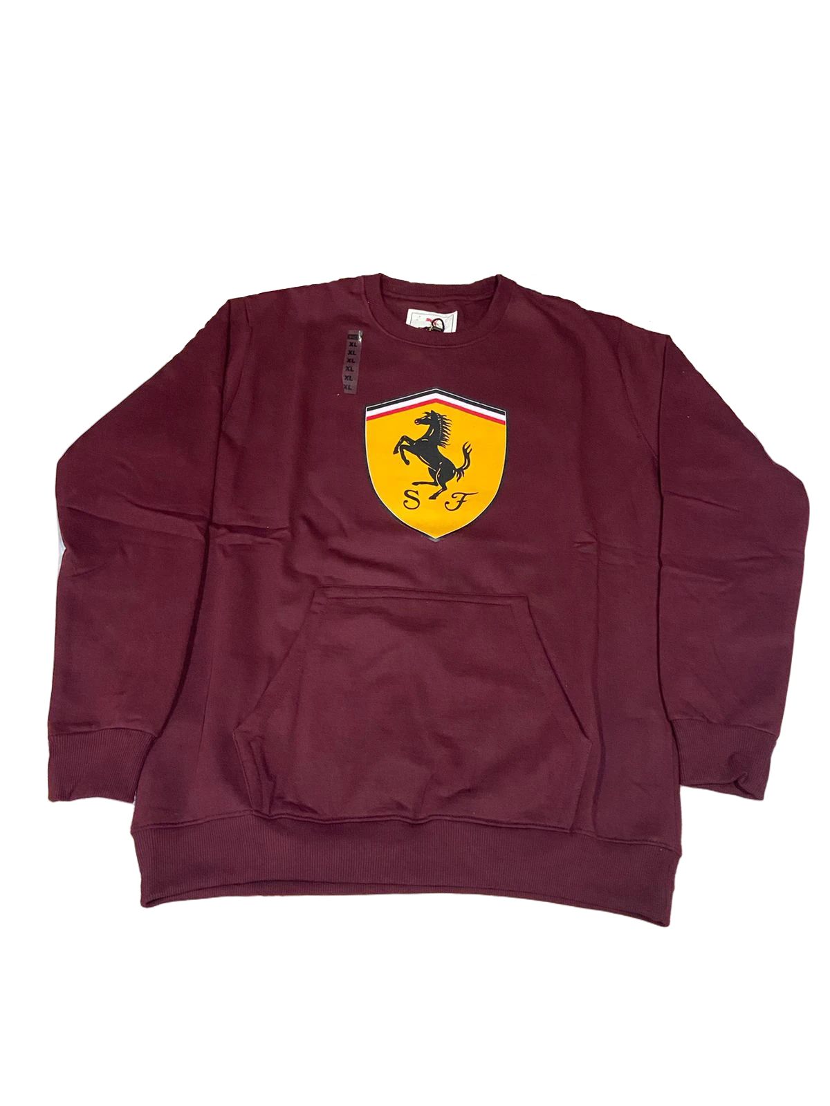 TW Cotton Blend High-Neck Sweatshirt - Image 3