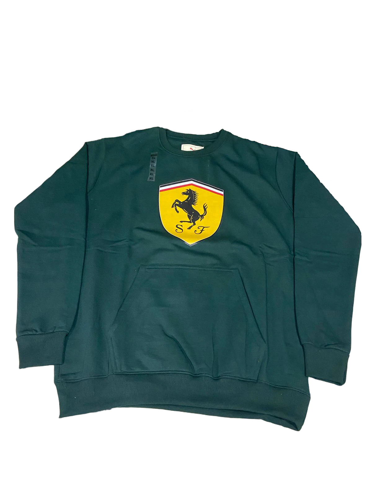 TW Cotton Blend High-Neck Sweatshirt - Image 2