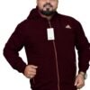 TW Men's Maroon Flat Jacket