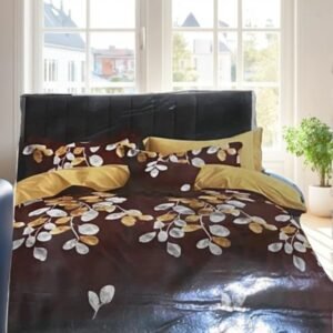 TW Creations Dreams High Quality Cotton Bed Sheet With Pillo Cover