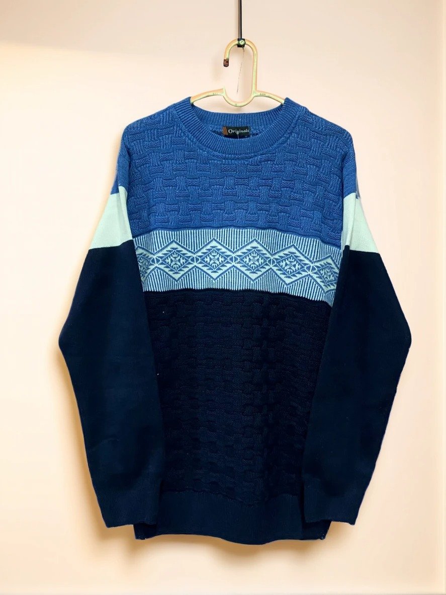 TW Men's Fashionable Winterwear Full Sleeve Pullover Sweater