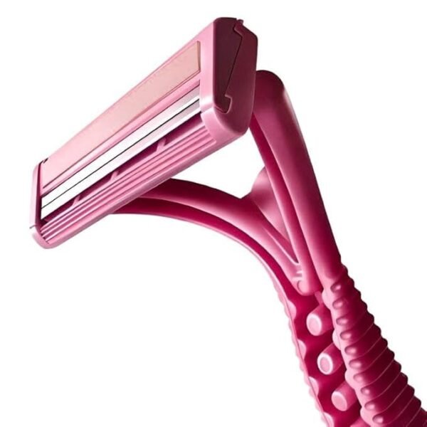 Disposable razors soft touch razor set of 12 pcs  ( Pink colour) - Image 5