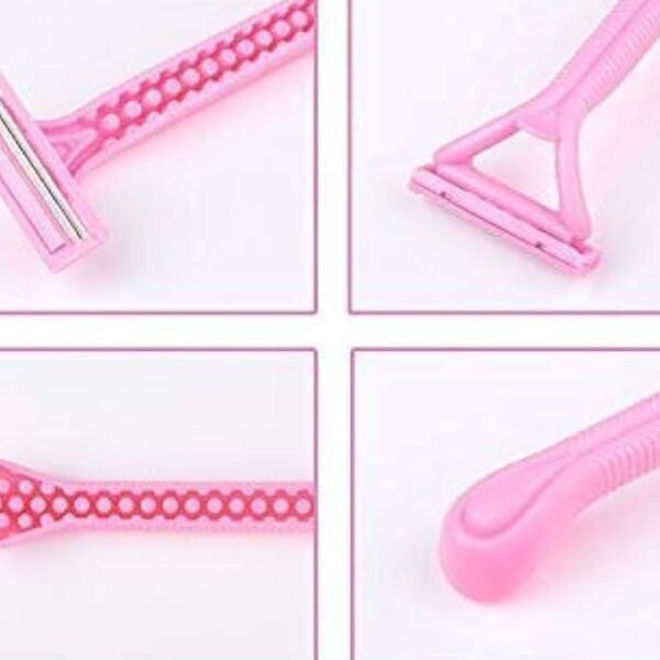 Disposable razors soft touch razor set of 12 pcs  ( Pink colour) - Image 6