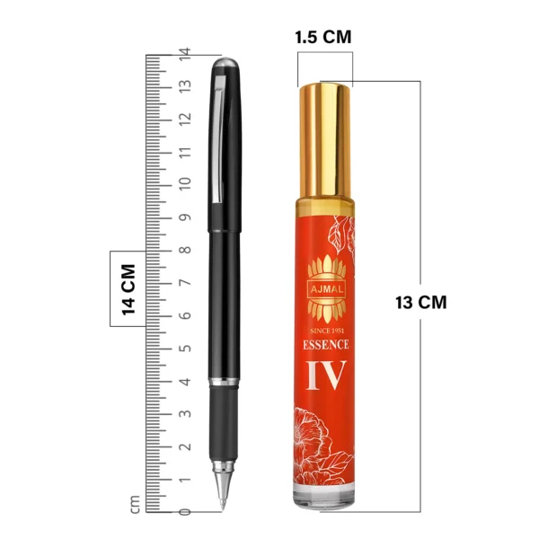 Ajmal Essence IV Non-Alcoholic Concentrated Perfume Attar For Unisex - 10 ML - Image 4