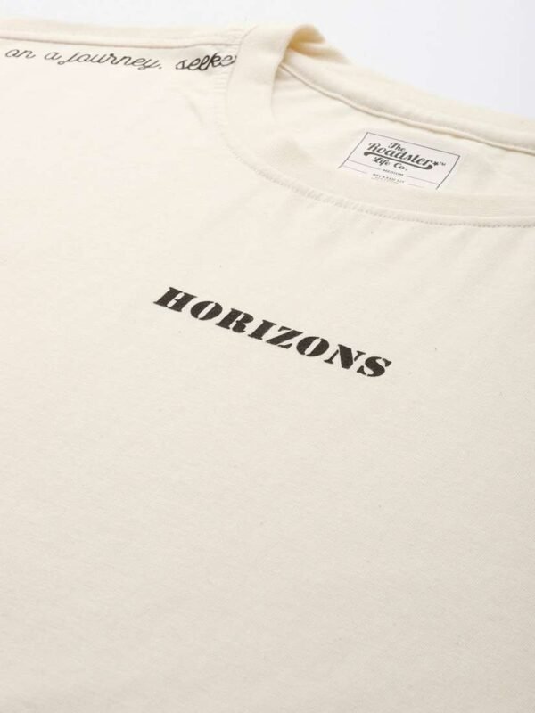 Roadster The Lifestyle Co. Typography Print Relaxed Fit T-shirt - Image 2
