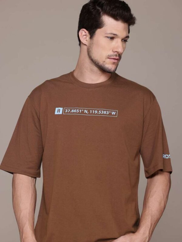 Roadster The Lifestyle Co. Typographic Oversized T-shirt