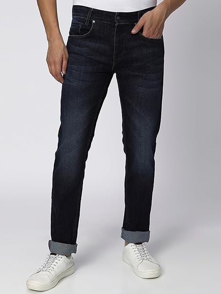 KILLER- Premium Jeans Pants For Men , Mid Grey Ash Regular fit, Light Faded
