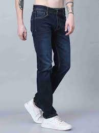 KILLER- Premium Jeans Pants For Men , Dark Blue Regular fit, Light Faded