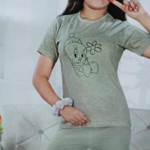 Premium 10 Years Girl's Lounge Night Wear By-Solomen