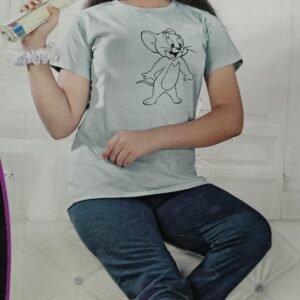 Premium 4 Years Girl's Lounge Night Wear By-Solomen