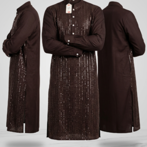 Cotton Printed Long Kurta (Regular Fit)