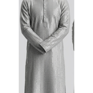 Cotton Printed Long Kurta (Regular Fit)