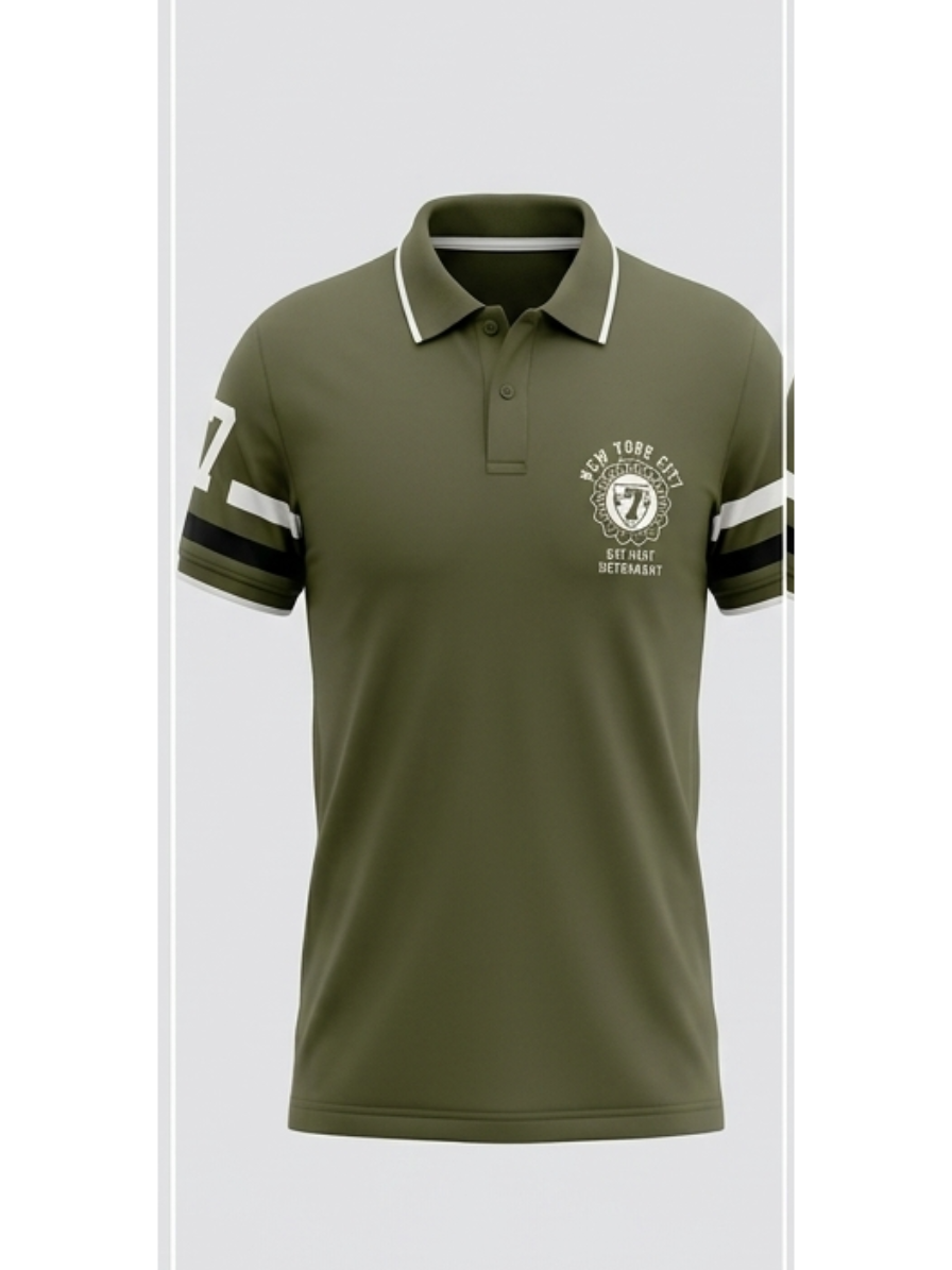 TW Premium Men’s Solid Regular Fit Sports Stretch T-Shirt