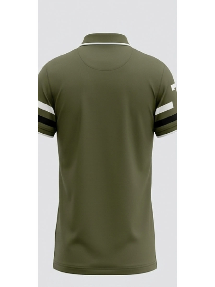 TW Premium Men’s Solid Regular Fit Sports Stretch T-Shirt - Image 2