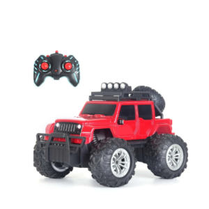 Wembley Defend Climbing Remote Control Car for Kids 4–12 Years, RC Monster Truck 2WD with Dual Spray Smoke, LED Lights, 2.4GHz Long Range, Alloy Body Off Road Car, Type C Rechargeable SUV