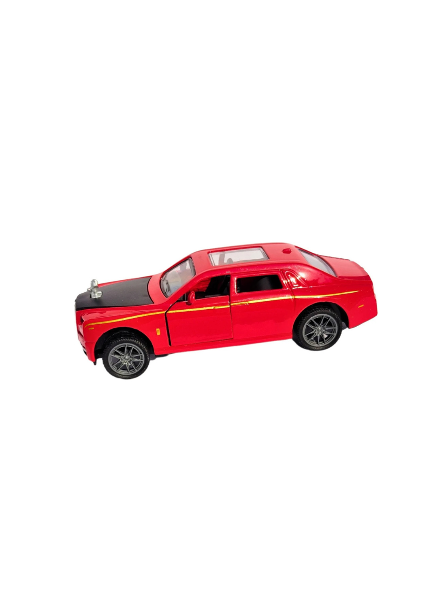 Rolls Royce Phantom Diecast Toy Car – 1:32 Scale Metal Luxury Car Model with Openable Doors, Bonnet & Boot, Pull Back Action, Sound & Light, Collectible Toy Car (Colors as Per Stock)