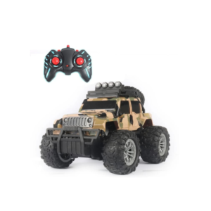 Wembley Defend Climbing Remote Control Car for Kids 4–12 Years, RC Monster Truck 2WD with Dual Spray Smoke, LED Lights, 2.4GHz Long Range, Alloy Body Off Road Car, Type C Rechargeable SUV