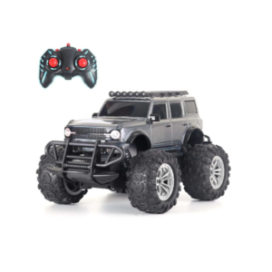 Wembley Defend Climbing Remote Control Car for Kids 4–12 Years, RC Monster Truck 2WD with Dual Spray Smoke, LED Lights, 2.4GHz Long Range, Alloy Body Off Road Car, Type C Rechargeable SUV