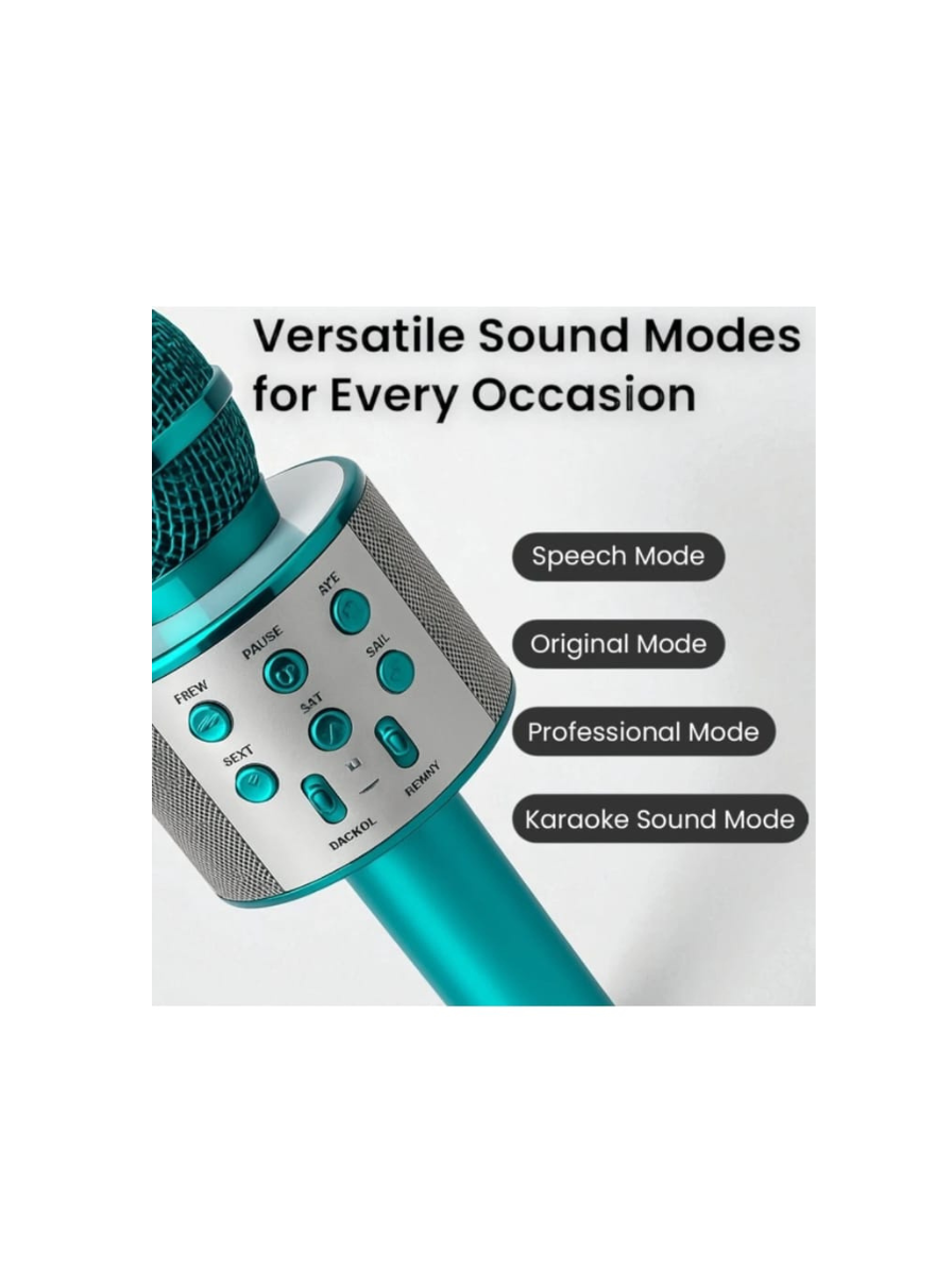 Toy Imagine Rechargeable Karaoke Mic for Kids Wireless Bluetooth Mike for Singing, Practice Microphone for Kids, Music Singing Toy Birthday Gift for Boys & Girls 3+ (Assorted) - Image 3