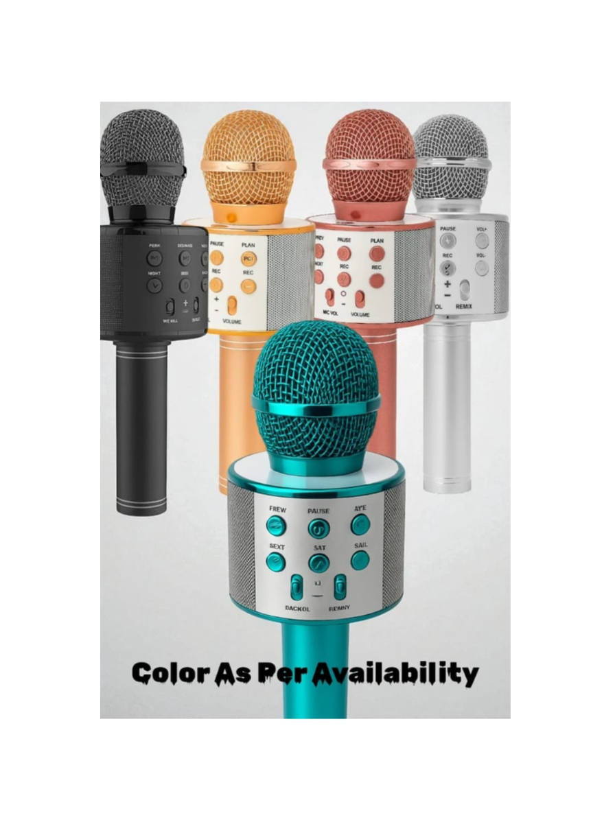 Toy Imagine Rechargeable Karaoke Mic for Kids Wireless Bluetooth Mike for Singing, Practice Microphone for Kids, Music Singing Toy Birthday Gift for Boys & Girls 3+ (Assorted) - Image 2