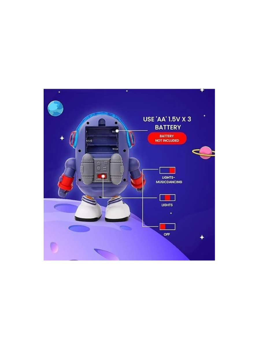 Dancing Space Duck Toy for Kids with Lights & Sound | Astronaut Duck Toy with Music & Flashing Lights | Walking & Dancing Toy for Boys & Girls | Fun Educational Gift for Toddlers - Image 4