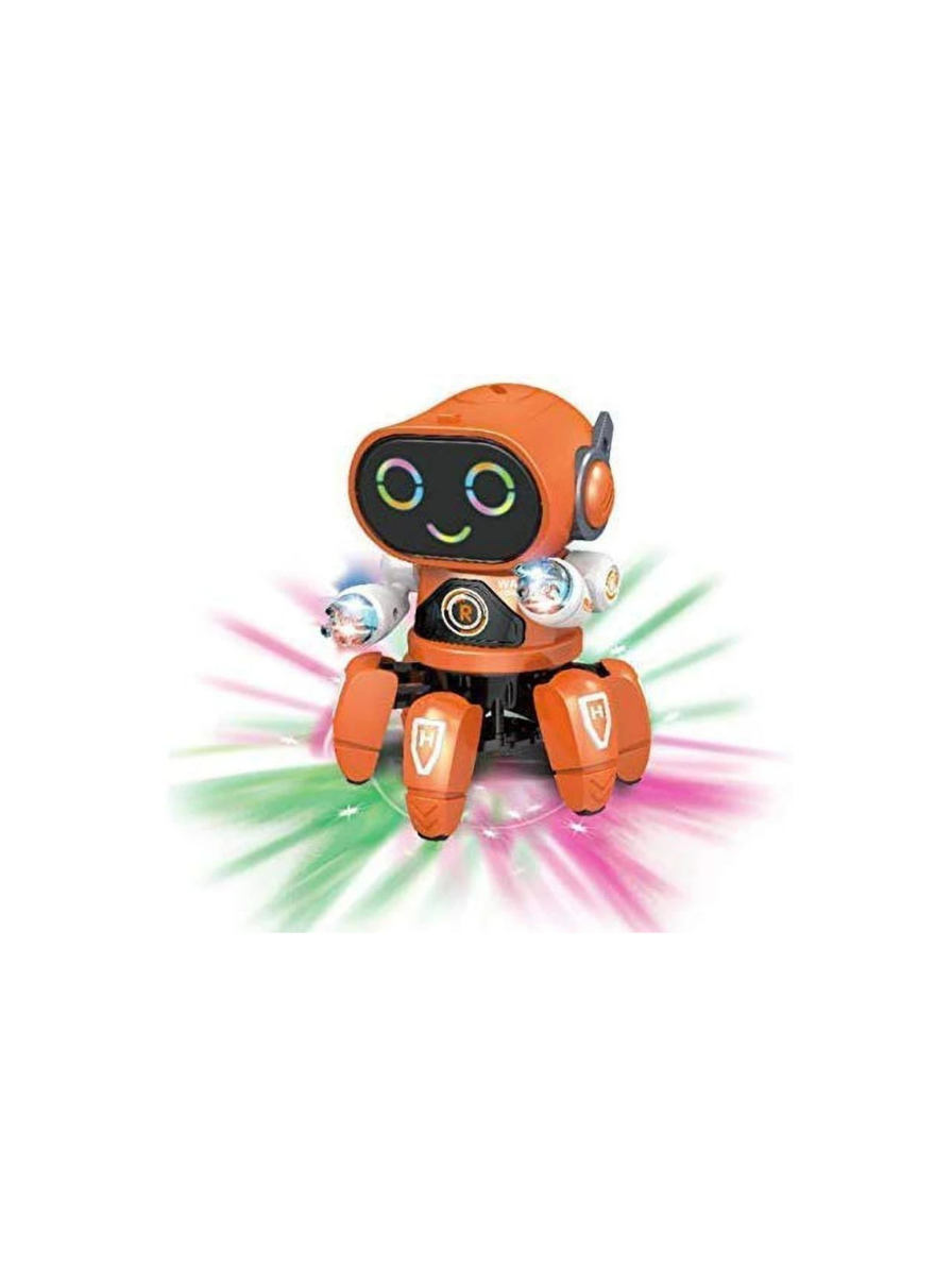 Robot Pioneer Colorful Lights and Music All Direction Movement Dancing Robot Toys for Boys and Girls (Color as per Stock Availability) - Image 2