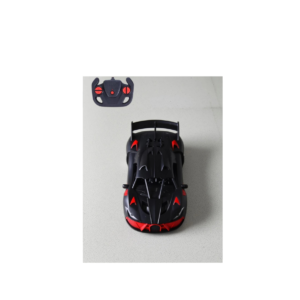 Remote Control Car for Kids | High-Speed RC Car with Rechargeable Lithium Battery | Type-C Charging | LED Headlights | Black&Red