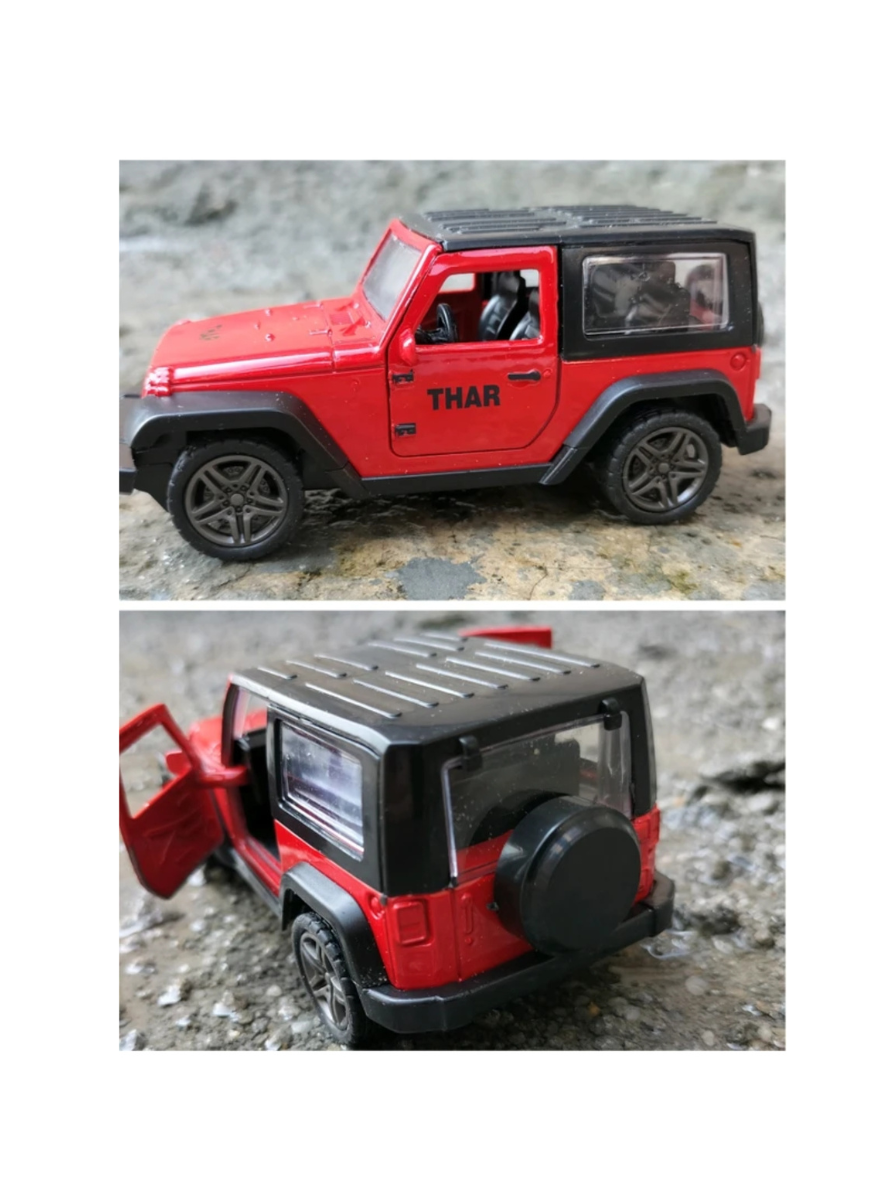 Premium Remote control Thar Toy car for kids(RED) - Image 2