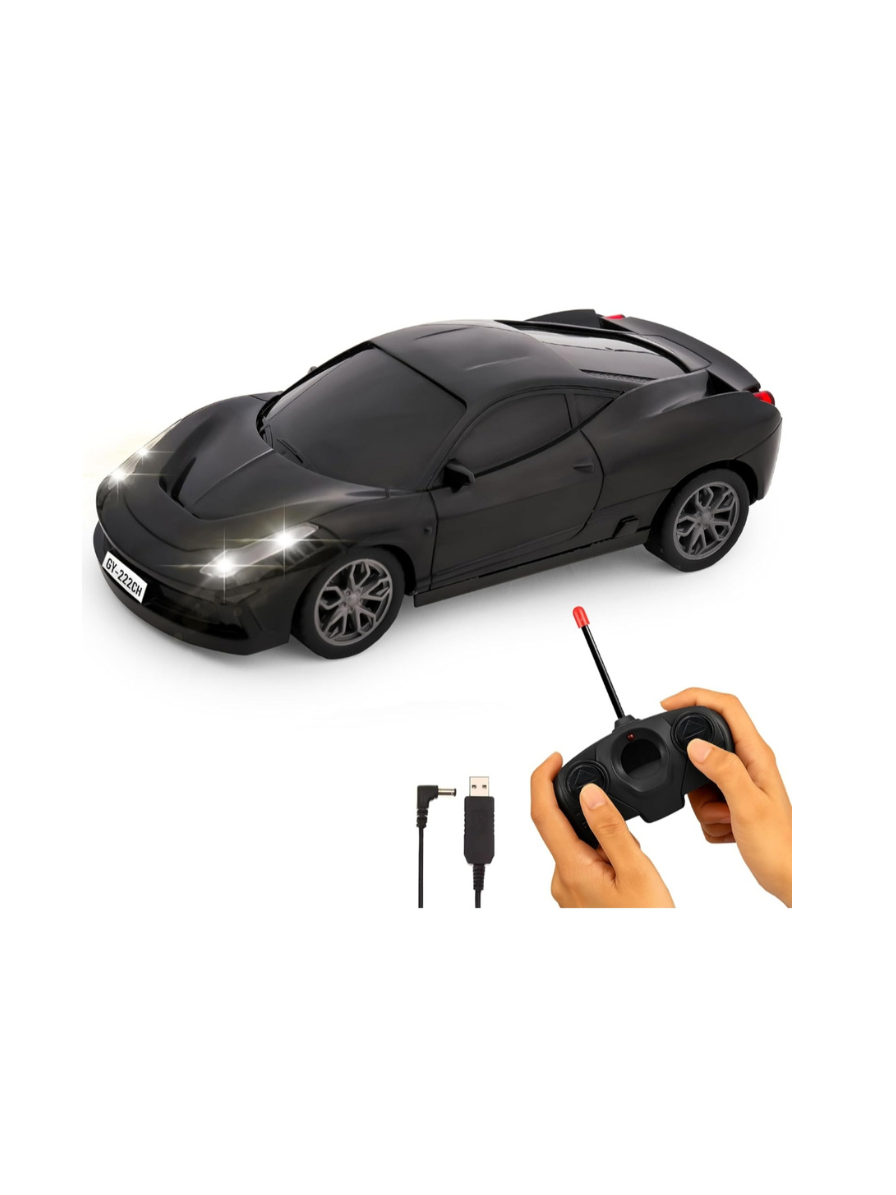 Porsche RS Diecast Model Car 1:32 Scale | Light & Sound | Metal Pull Back Toy | Premium Collectible Display & Gift for Car Lovers (Blue)