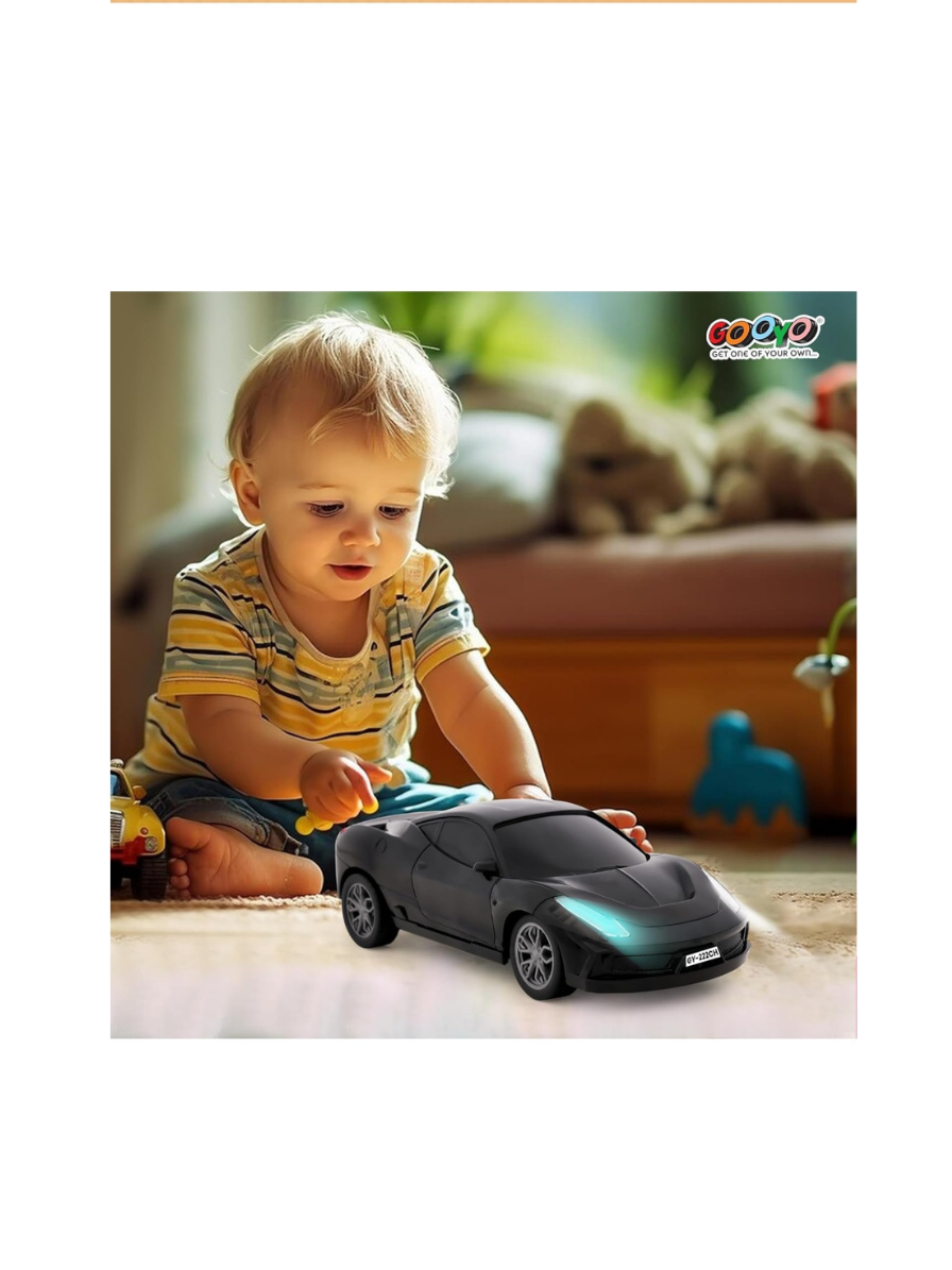 Porsche RS Diecast Model Car 1:32 Scale | Light & Sound | Metal Pull Back Toy | Premium Collectible Display & Gift for Car Lovers (Blue) - Image 4