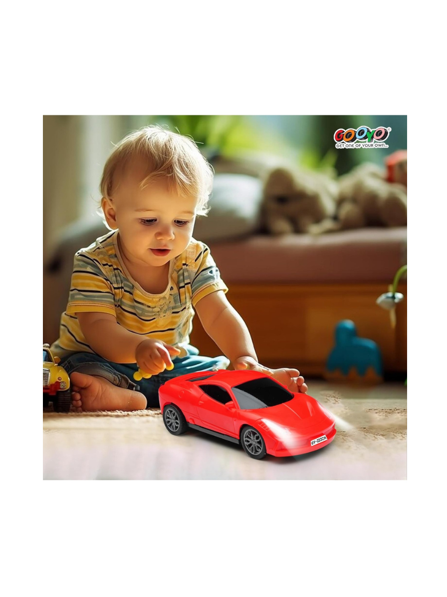Porsche RS Diecast Model Car 1:32 Scale | Light & Sound | Metal Pull Back Toy | Premium Collectible Display & Gift for Car Lovers (Red) - Image 2