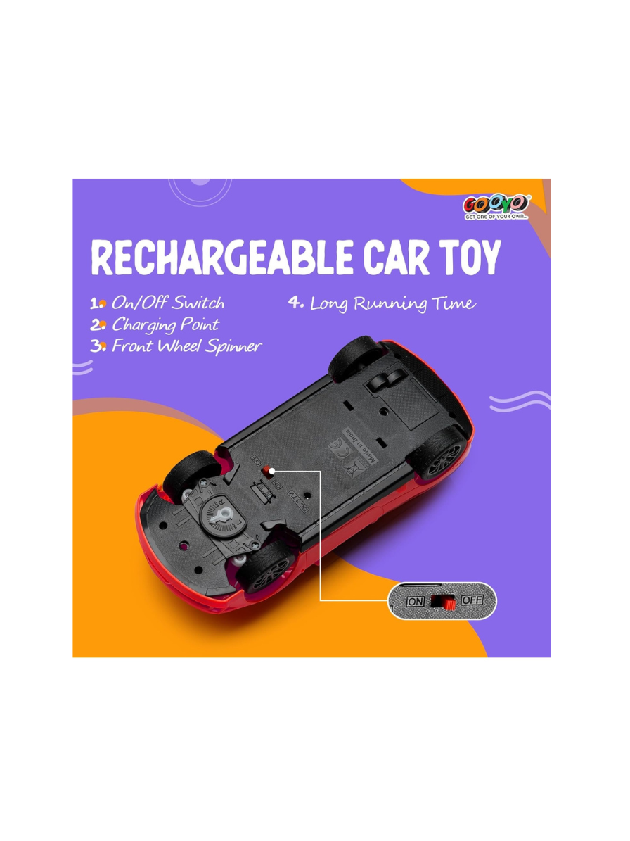 Porsche RS Diecast Model Car 1:32 Scale | Light & Sound | Metal Pull Back Toy | Premium Collectible Display & Gift for Car Lovers (Red) - Image 3