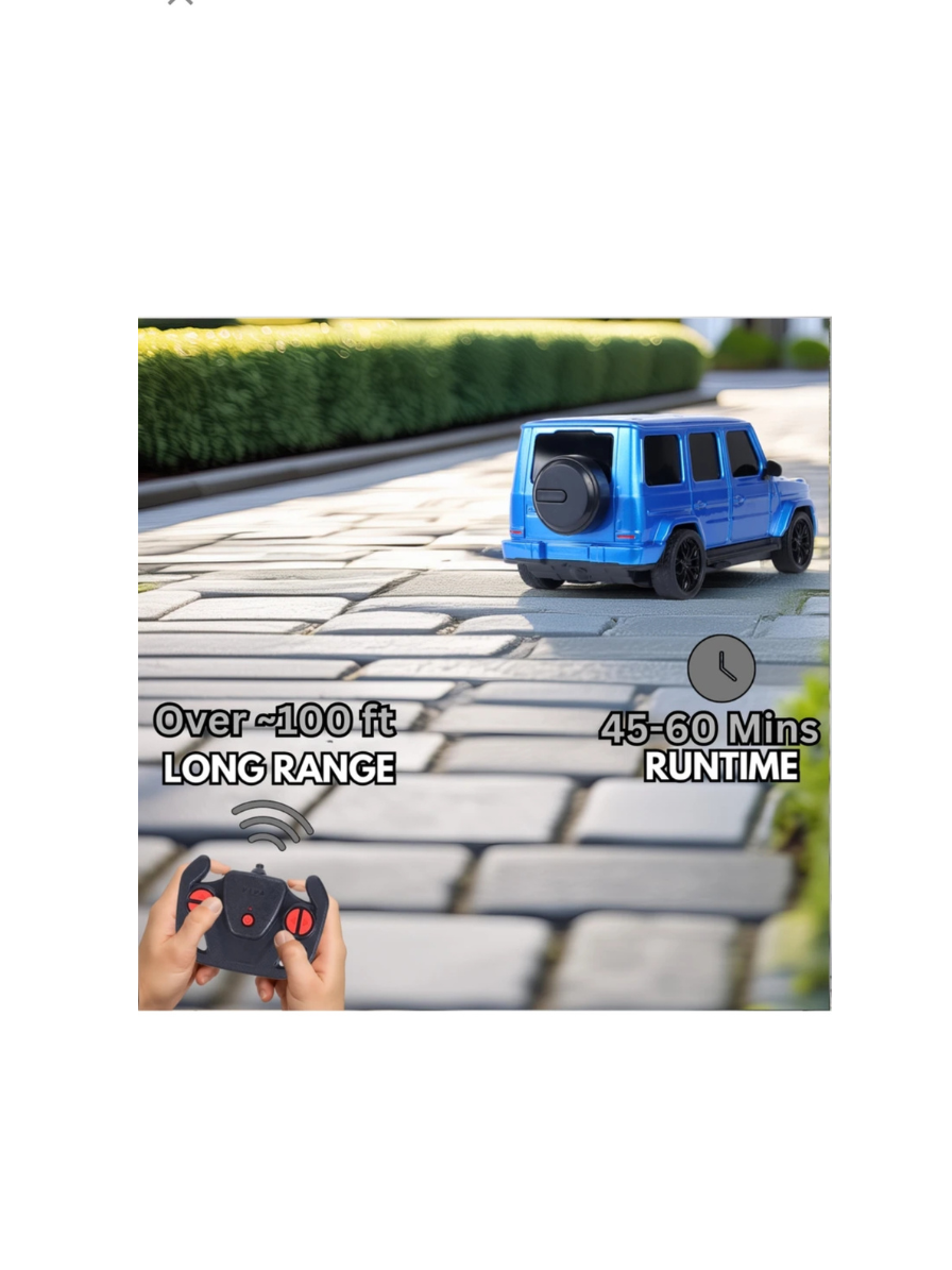 TW- Premium Remote control Suv Toy car for kids(Blue) - Image 3