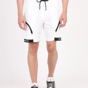 BRAKEBOUNCE-Premium men’s Short Pant( White)