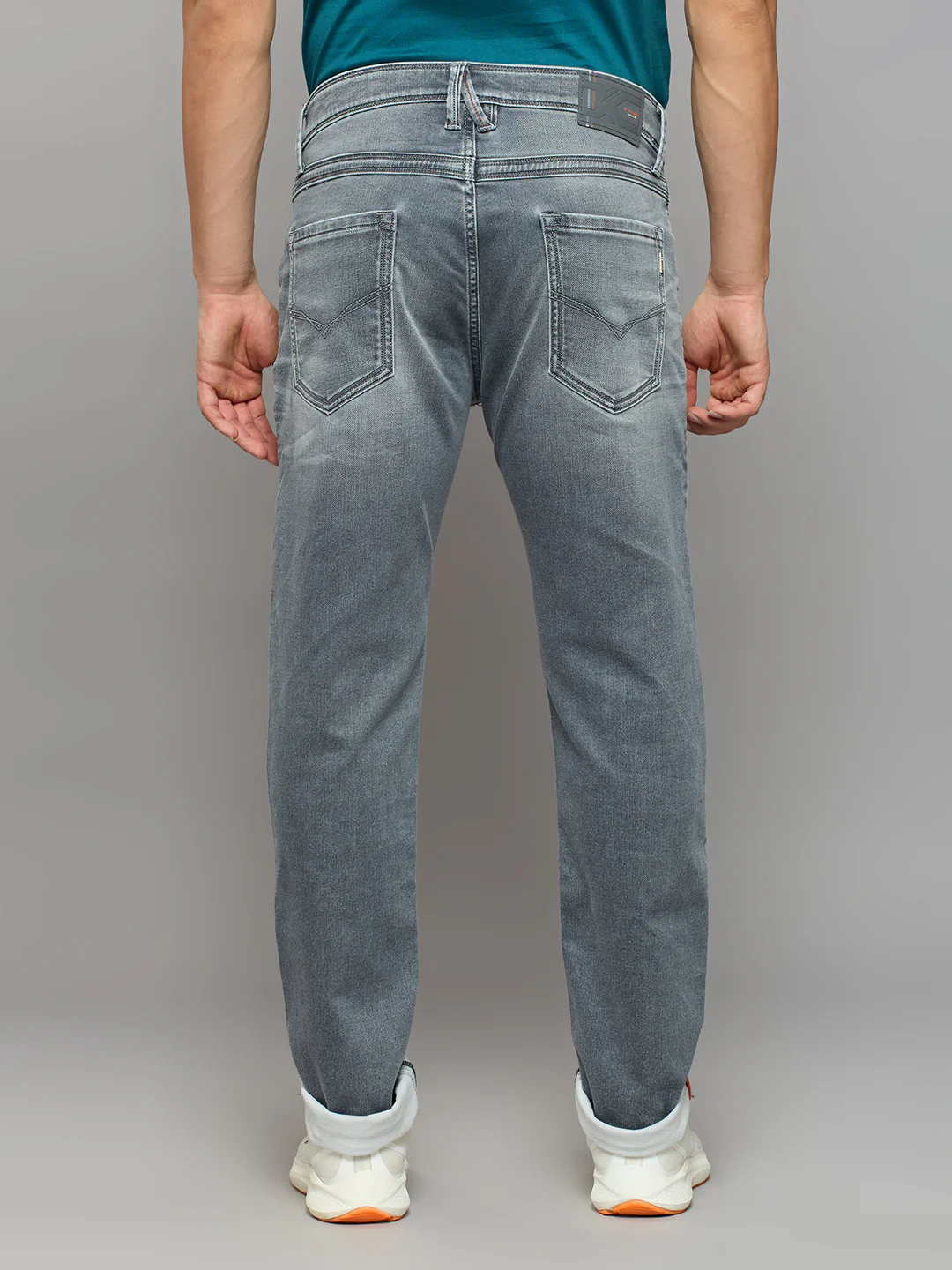 KILLER- Premium Jeans Pants For Men ,Grey Regular fit, Light Faded - Image 3