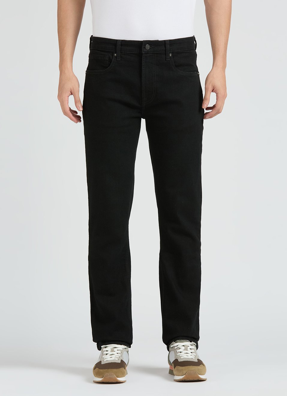 PEPE- Men’s Premium Black Jeans Pants-Regular Fit - Image 7