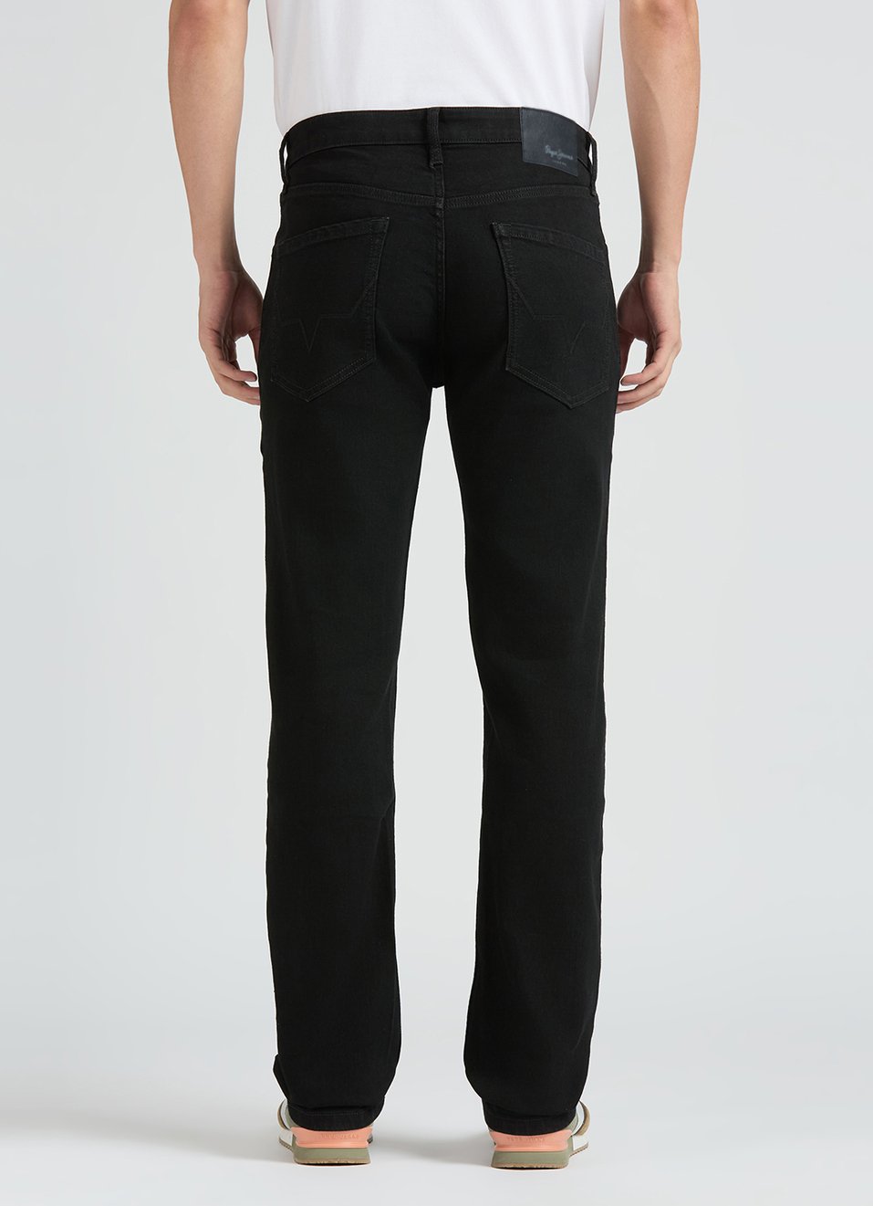PEPE- Men’s Premium Black Jeans Pants-Regular Fit - Image 5