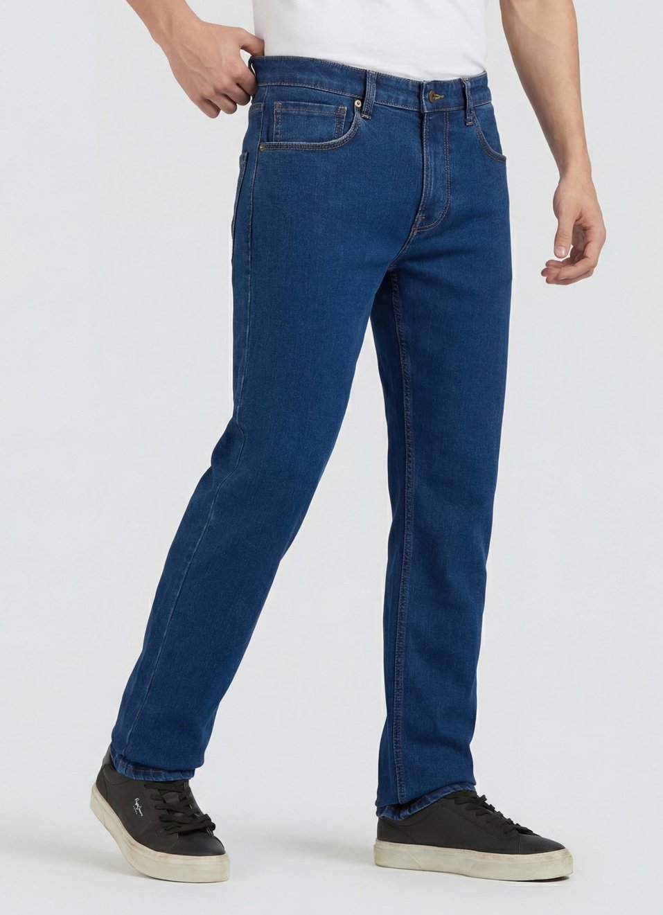 PEPE- Men’s Premium Denim Blue Jeans Pants-Regular Fit - Image 5